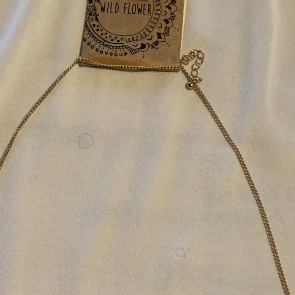 Wildflower charm/tassel necklace - Picture 5 of 5